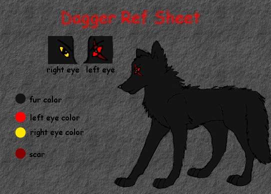 Dagger Ref Sheet