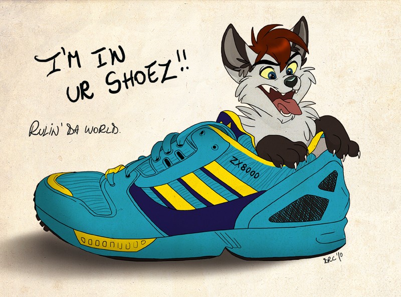 in ur shoez.