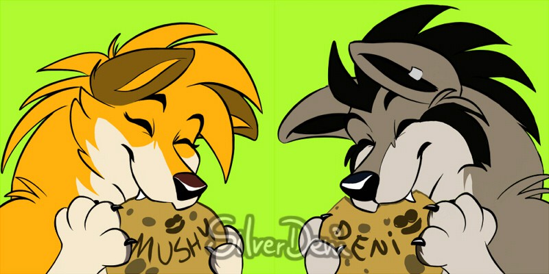 Deni and Mushy connected icons!