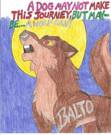 Balto Howling At moon!