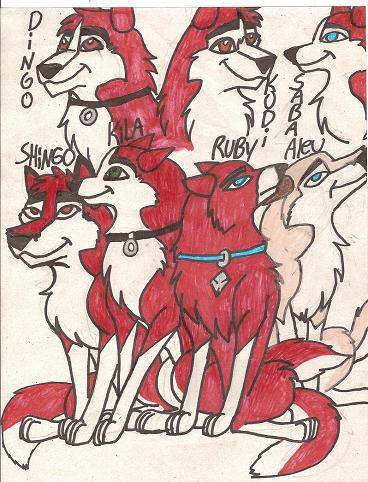 My version of Balto's pups