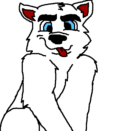 Silly White Wolf