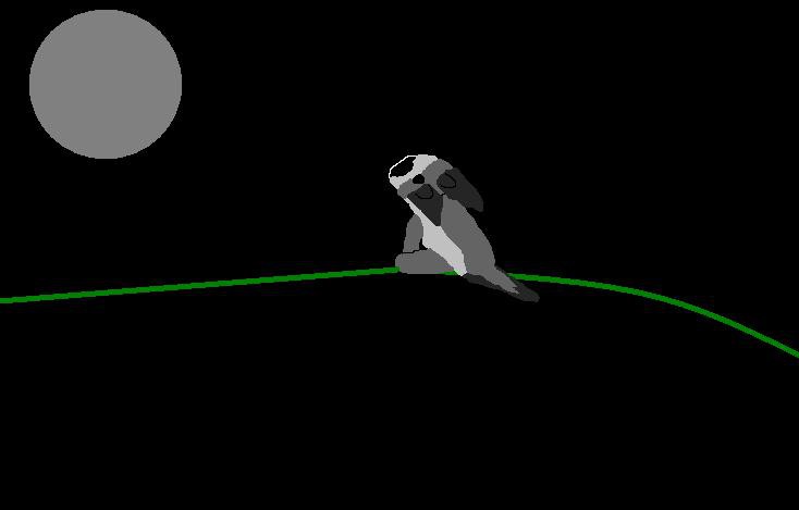 Danzi and the moon 