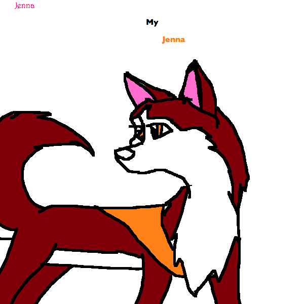 Oooooooooooooollllllllldddddd drawing of jenna