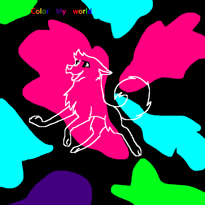 COLOR MY WORLD! use crayons