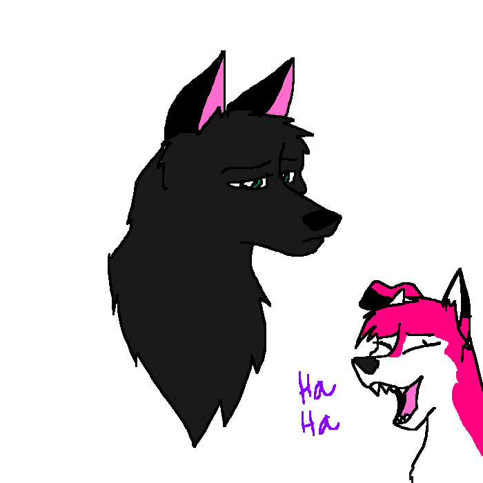 Shadow and Rosemerie doodles