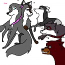 Dusty and kodi's first litter my version