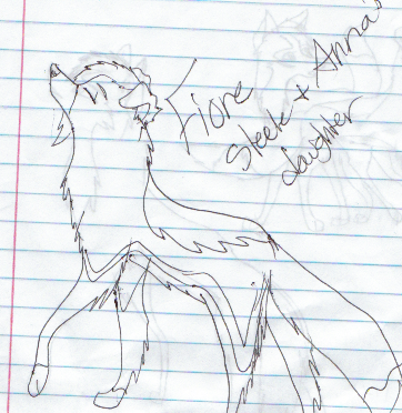 Fan pup of Steele and Anna