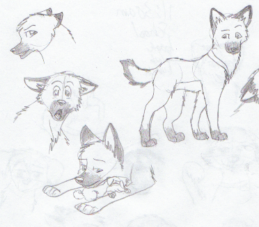 new character, Jake with Alley