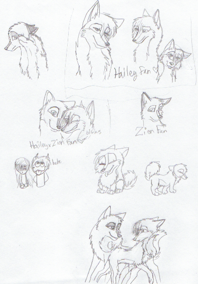 Doodles and some avvie/banner/sig concepts
