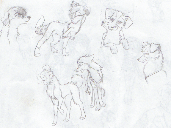 More school doodles ^^