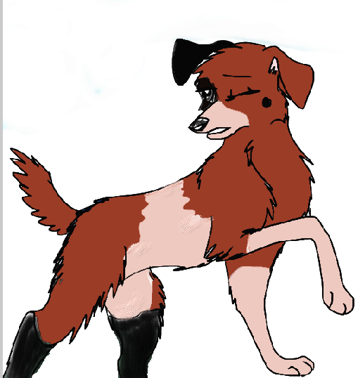 Cruddy doodle of a char that needs a name 8D
