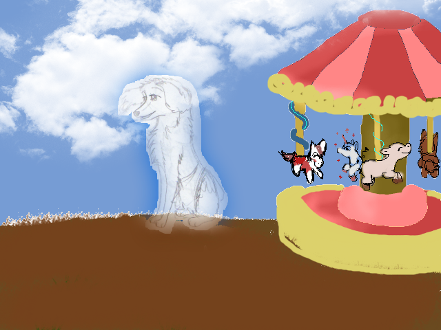 BlueBelle and a carousel :D