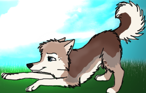 Genevieve having a stretch C: