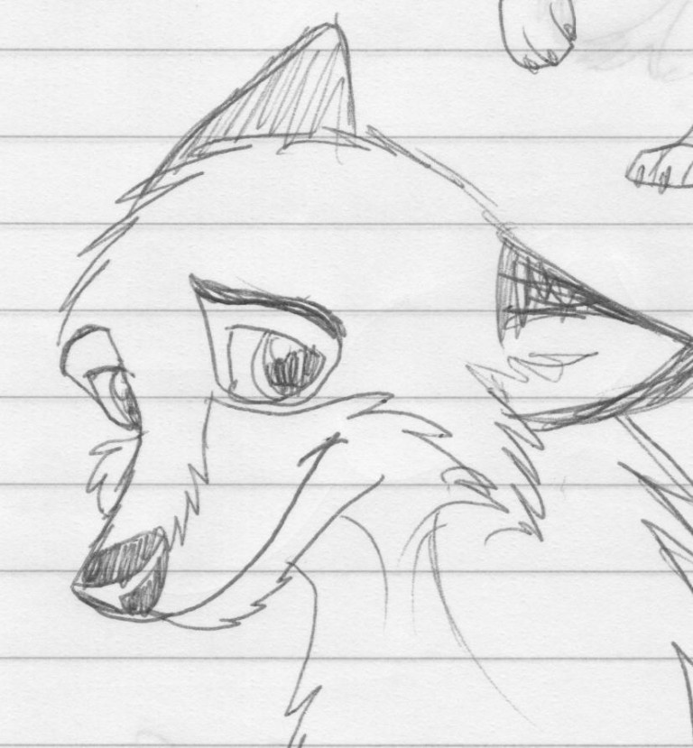 Quick doodle of Balto :3