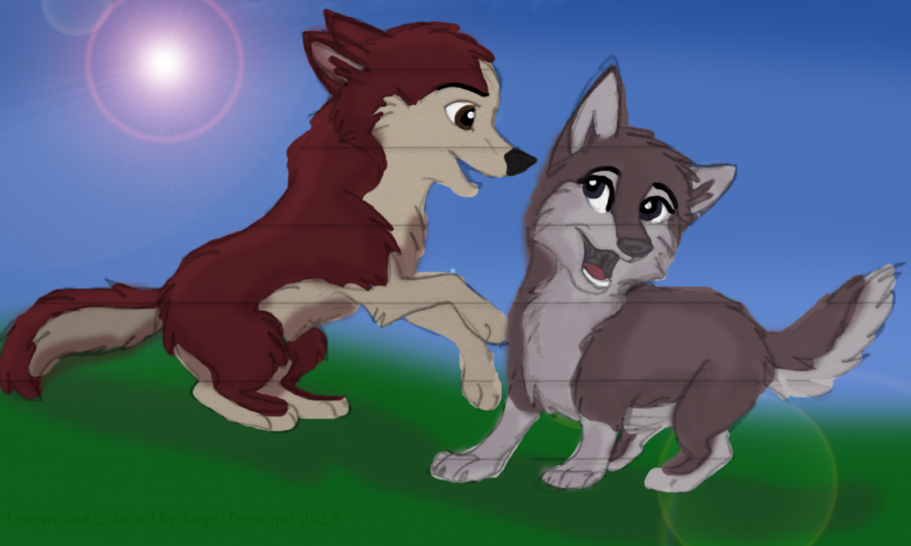 Colored the sketch x3