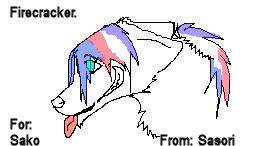 Firecracker Colored.<3