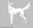 Sib-Husky Lineart