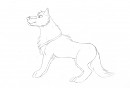 Balto (Unmarked and Uncolored)