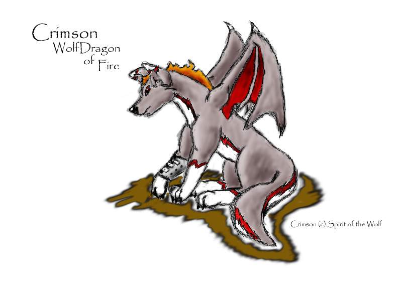 Crimson: Wolfdragon of Fire