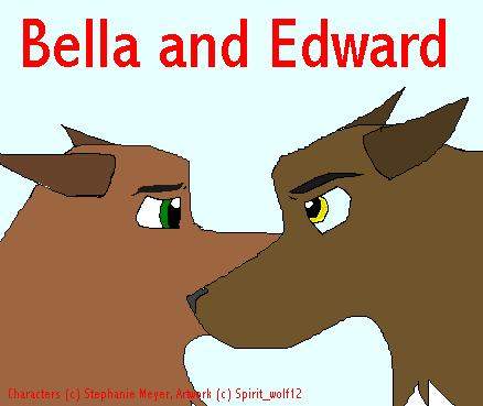 Bella and Edward from Twilight