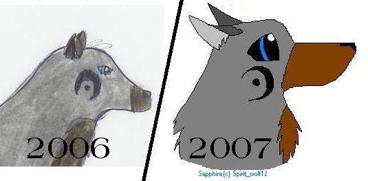 A comparsion of how much I've improved