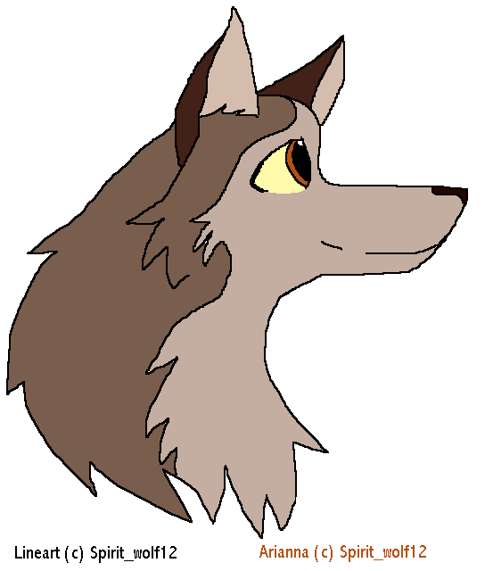 Lineart-Arianna