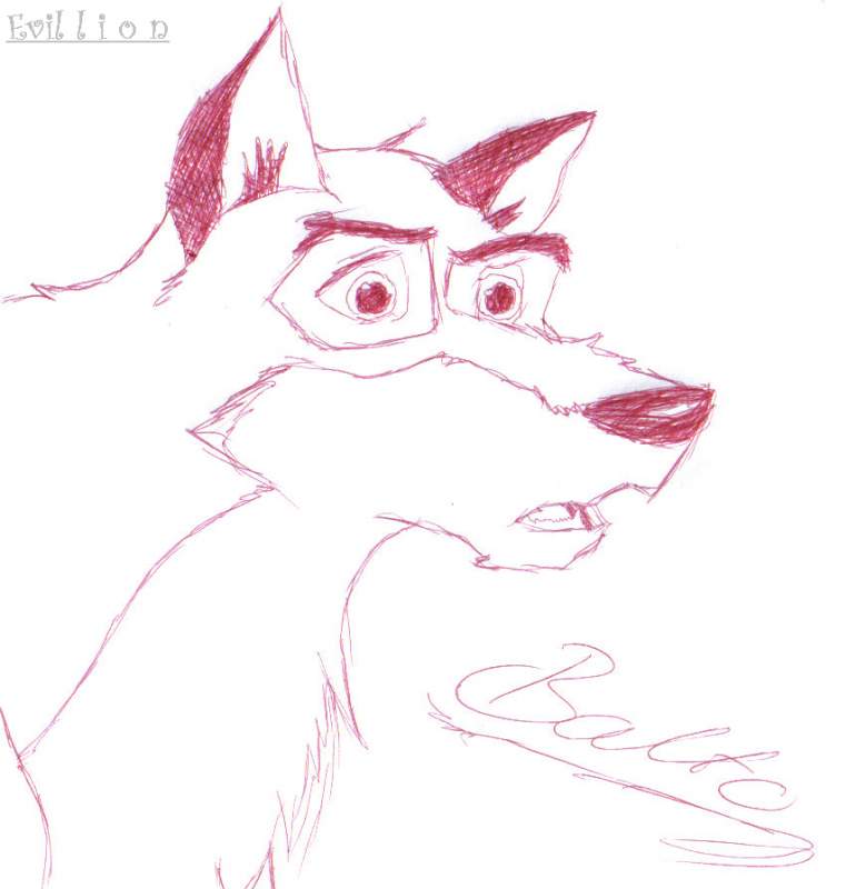 quick scetch balto