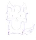 purple scetch fox chibi