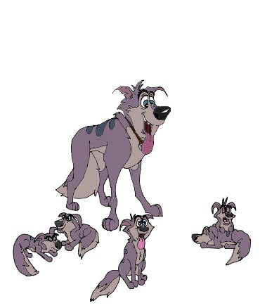Star and his pups