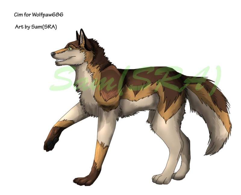 Wolfpaw686 gift art