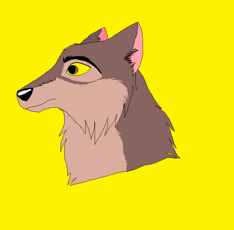 Drawing of Balto.