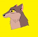 Drawing of Balto.