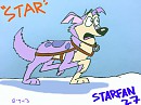 Colored Star drawing