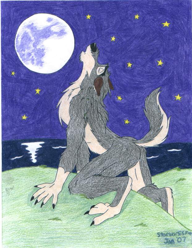 Vader as a werewolf