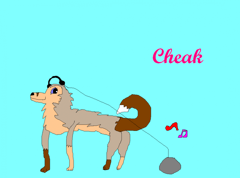 Cheak for huskywolf