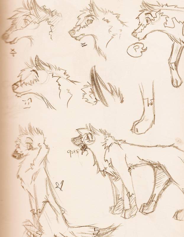 I am not dead, so you get doodles!