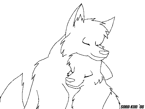 Couple Lineart