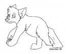 Pup Lineart