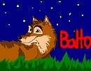Balto walking in the middle of the night