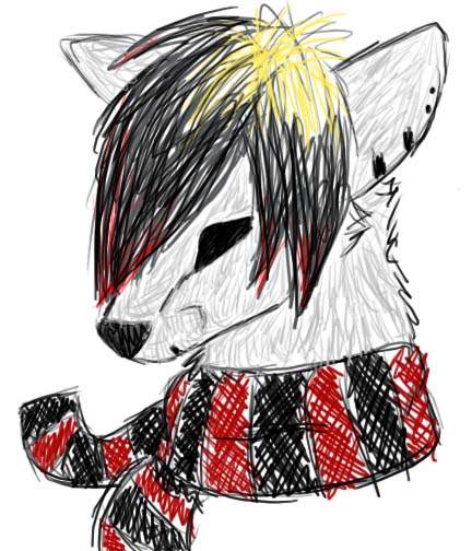 Noah as a wolfy