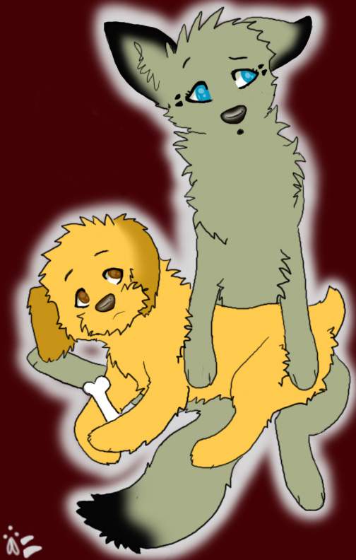 me and my doggie...