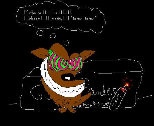 psycopathic wolf... me