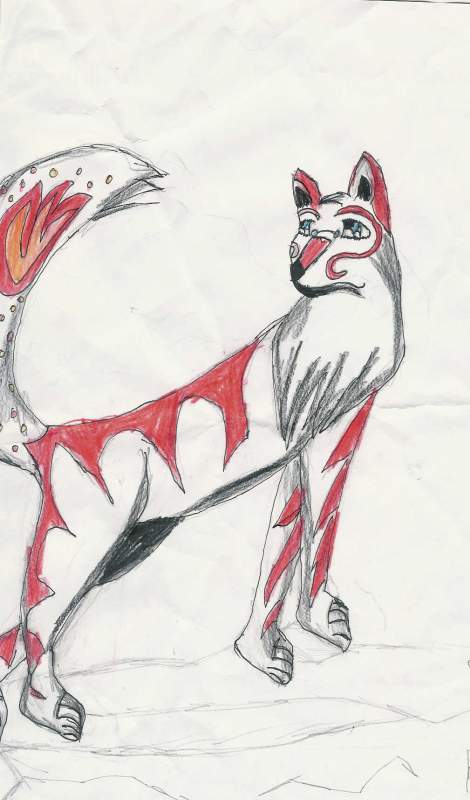 different wolf slightly......
