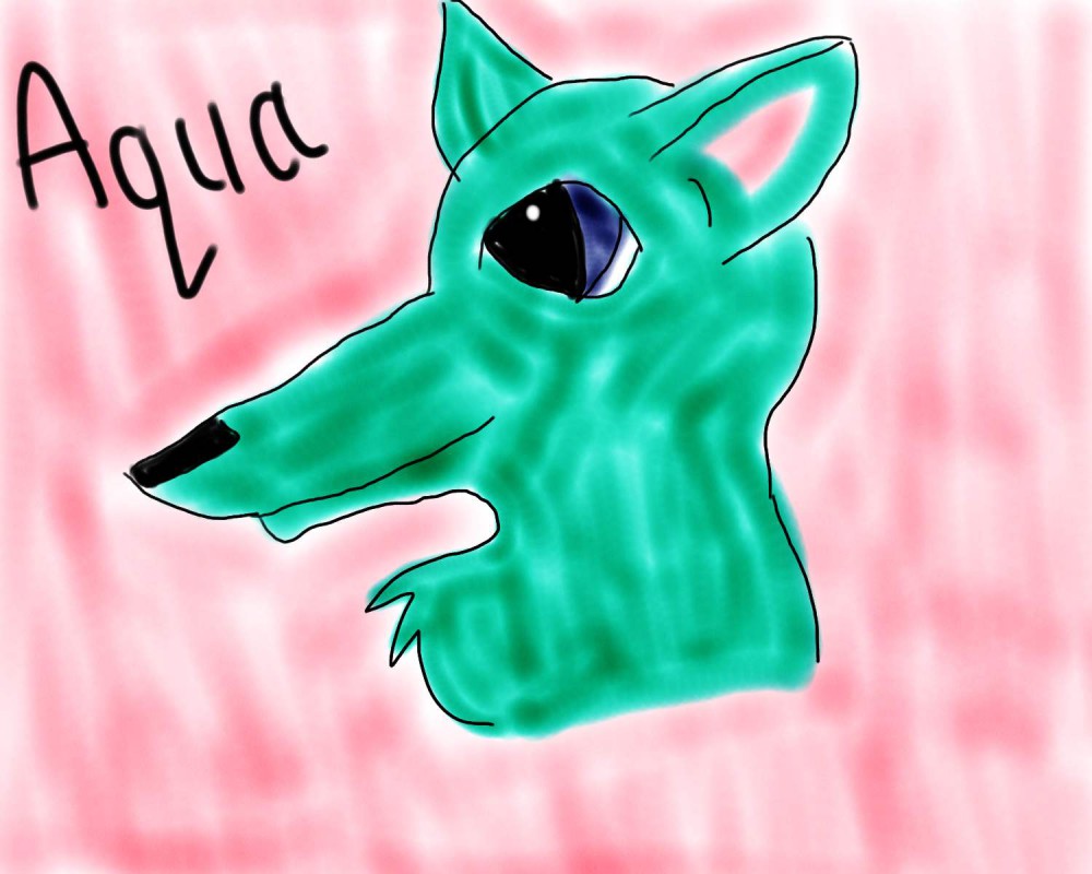 Aquamist the wolf