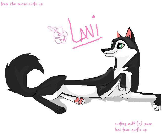 lani from the movie surfs up (C)