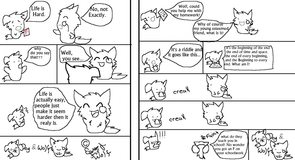Wolf and Dog *Comic*