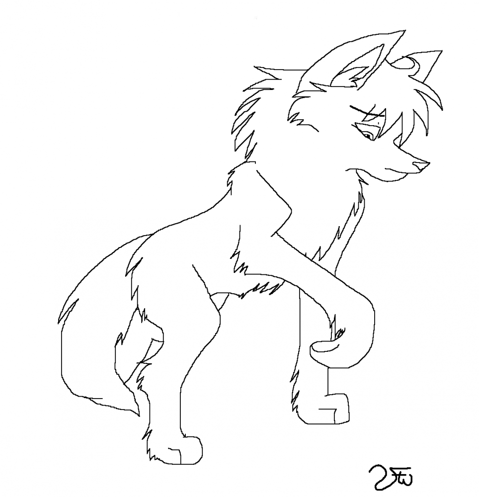line art (again) x3