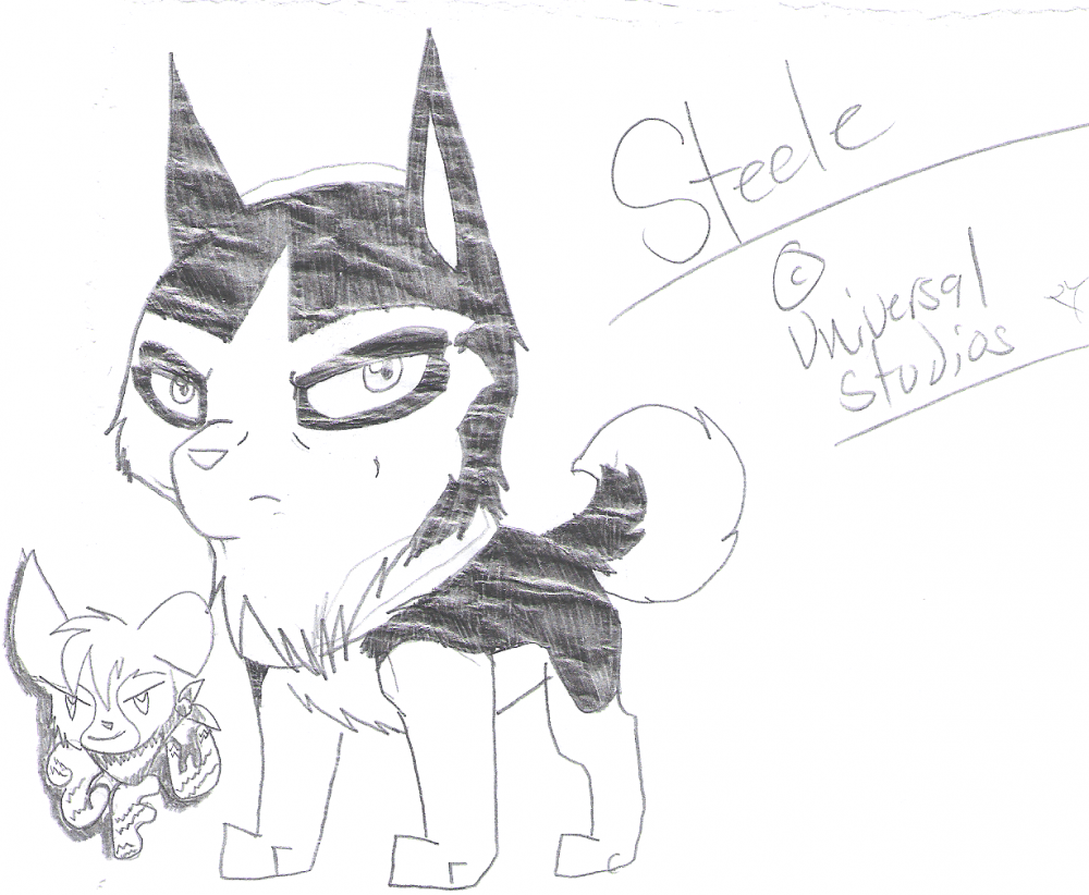 OMG it's a steele Chibi!