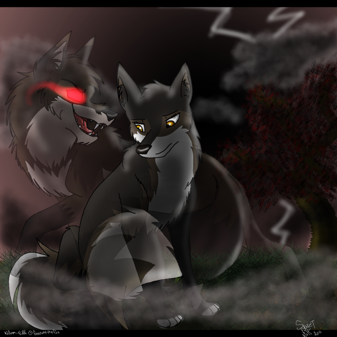 The Haunt ~ Art trade with Grennian the Fox